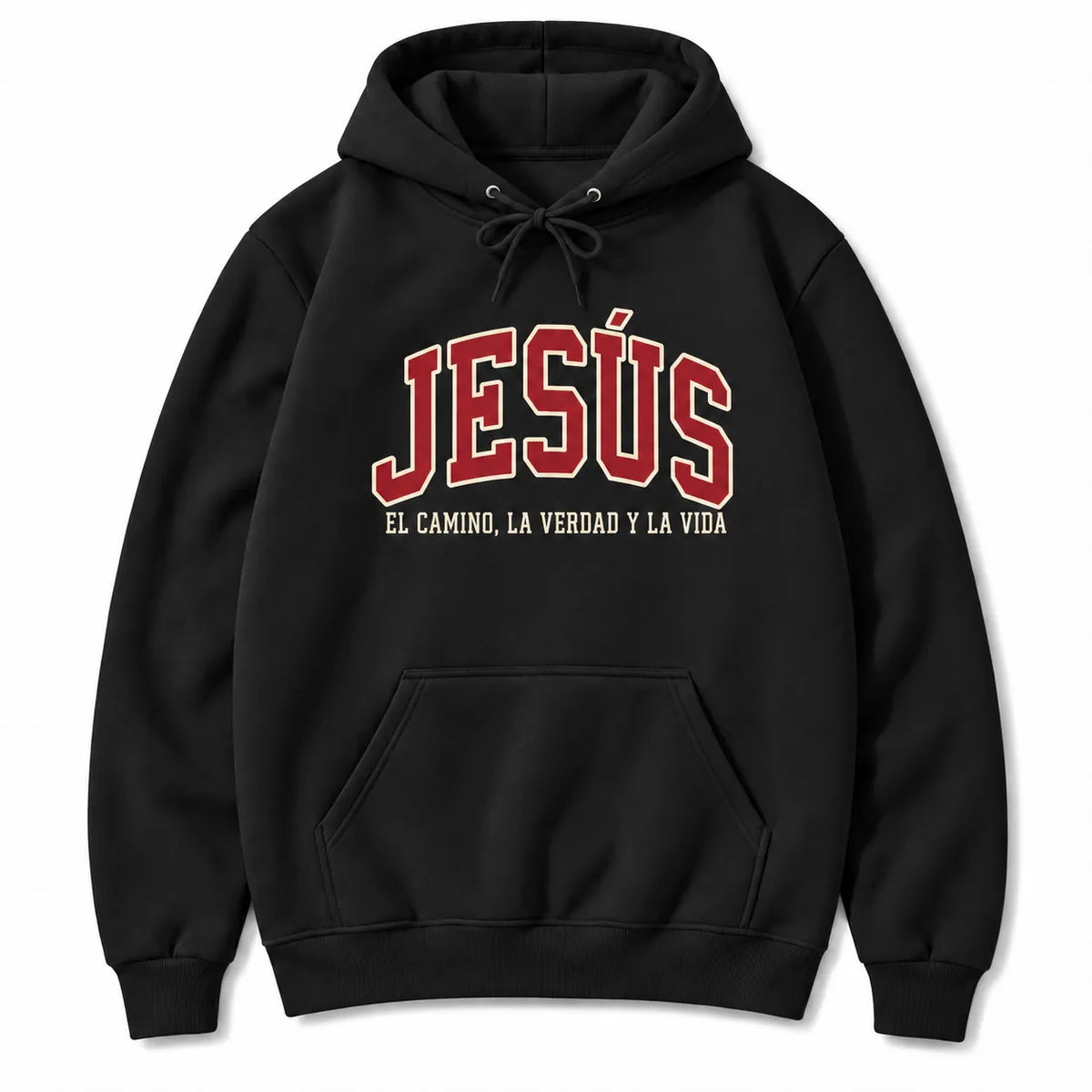 Hoodie Jesús El Camino, La Verdad y La Vida-