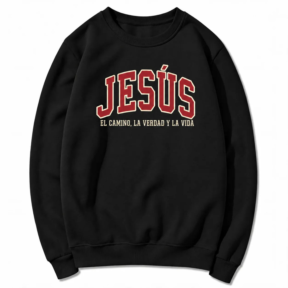 Sudadera Universitaria Jesús El Camino, La Verdad y La Vida