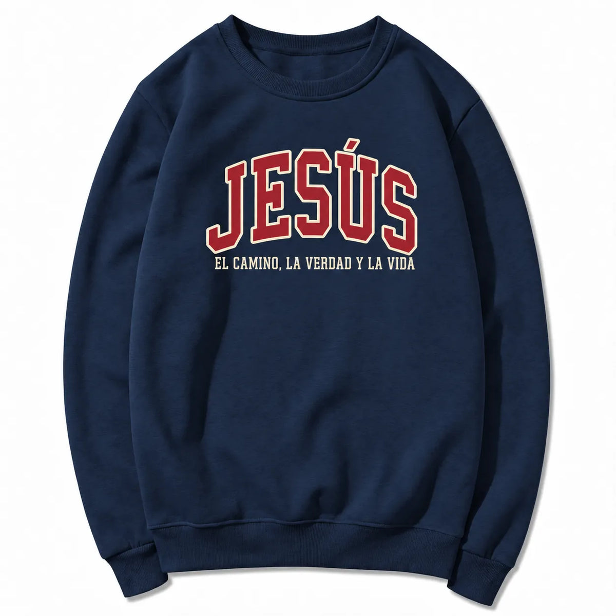 Sudadera Universitaria Jesús El Camino, La Verdad y La Vida