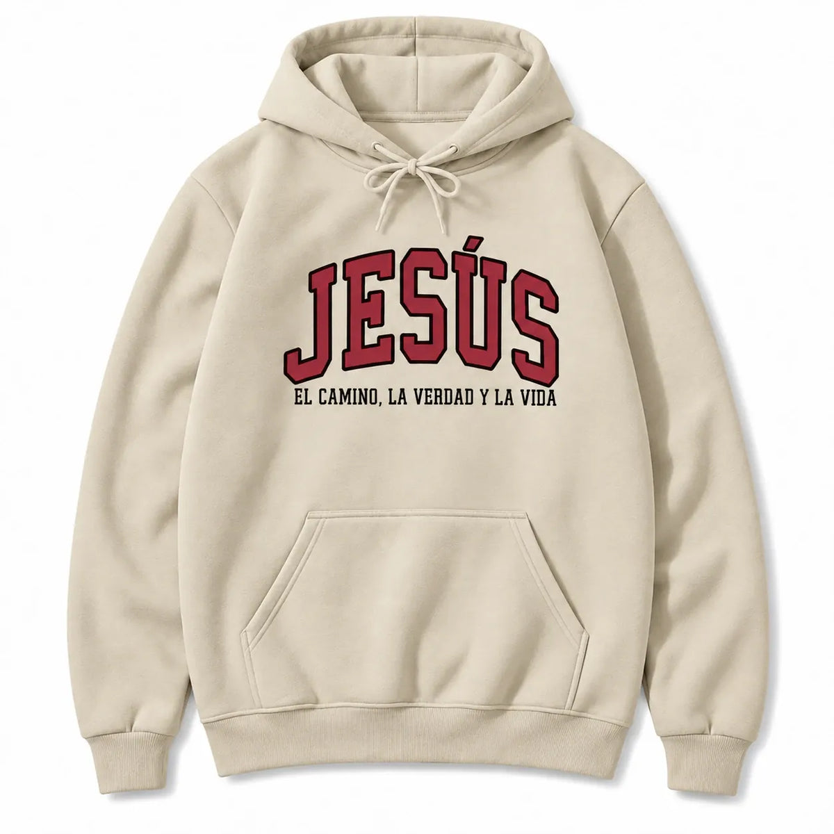 Hoodie Jesús El Camino, La Verdad y La Vida-