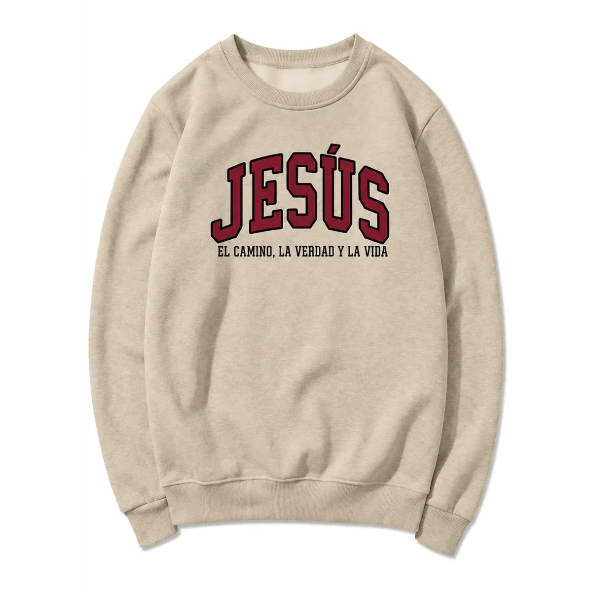 Sudadera Universitaria Jesús El Camino, La Verdad y La Vida-